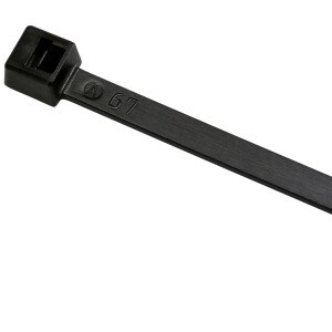 Main product image for Cable Ties 8-1/2" Black 100 Pcs. Made in USA 080-817